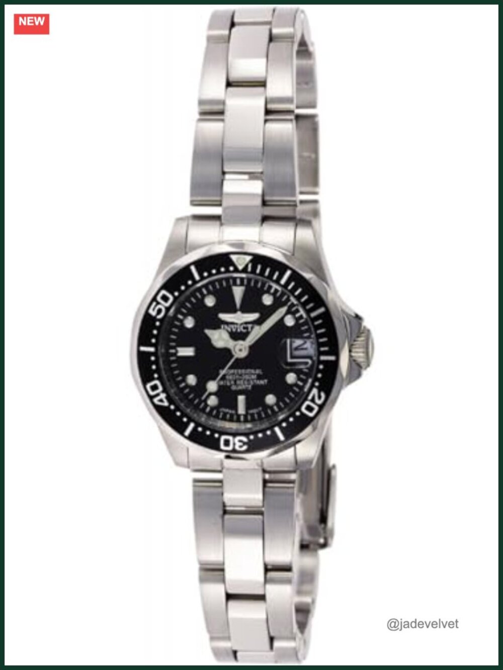 Invicta Pro Diver Women's Watch Stainless Steel 100M Water Resistant Quartz